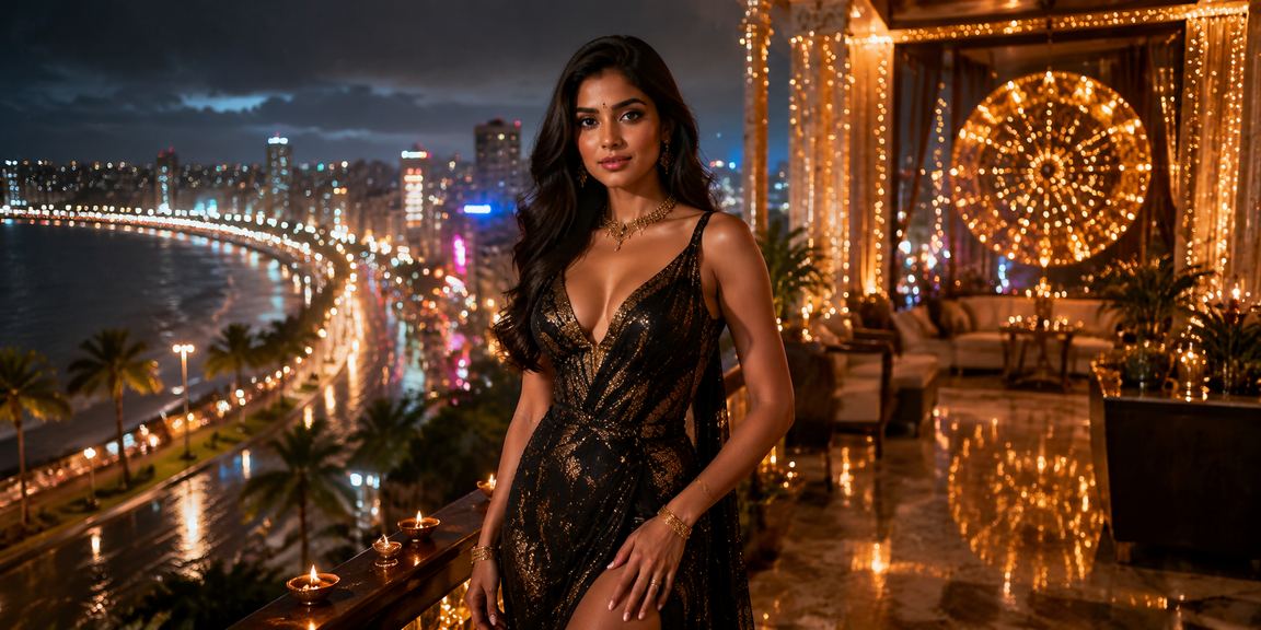 Joyful Diwali lottery festival held in Mumbai with festive lights and crowds